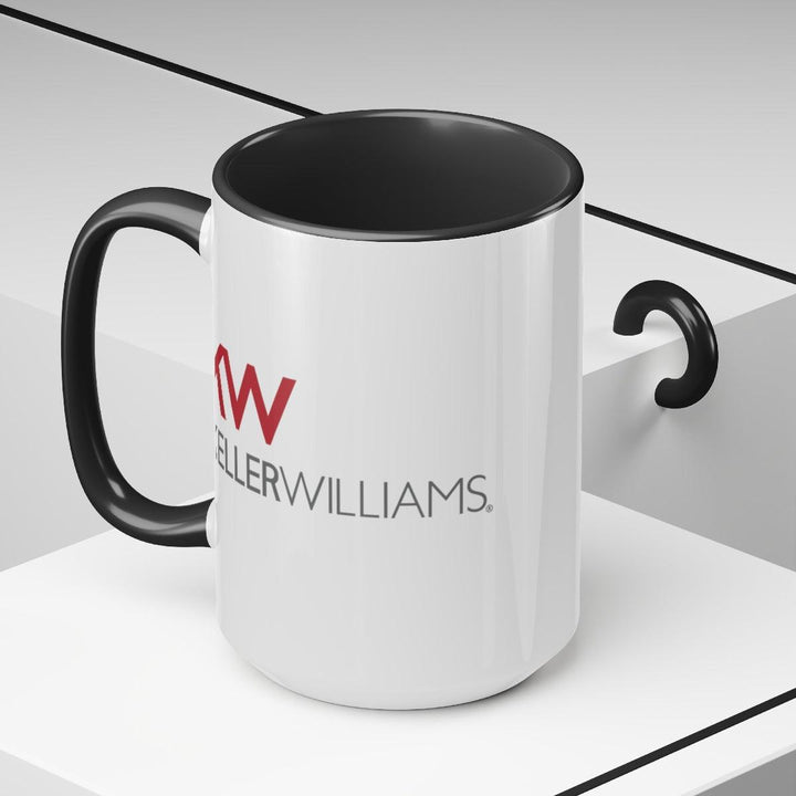 Keller Williams Two-Tone Coffee Mugs, 15oz 