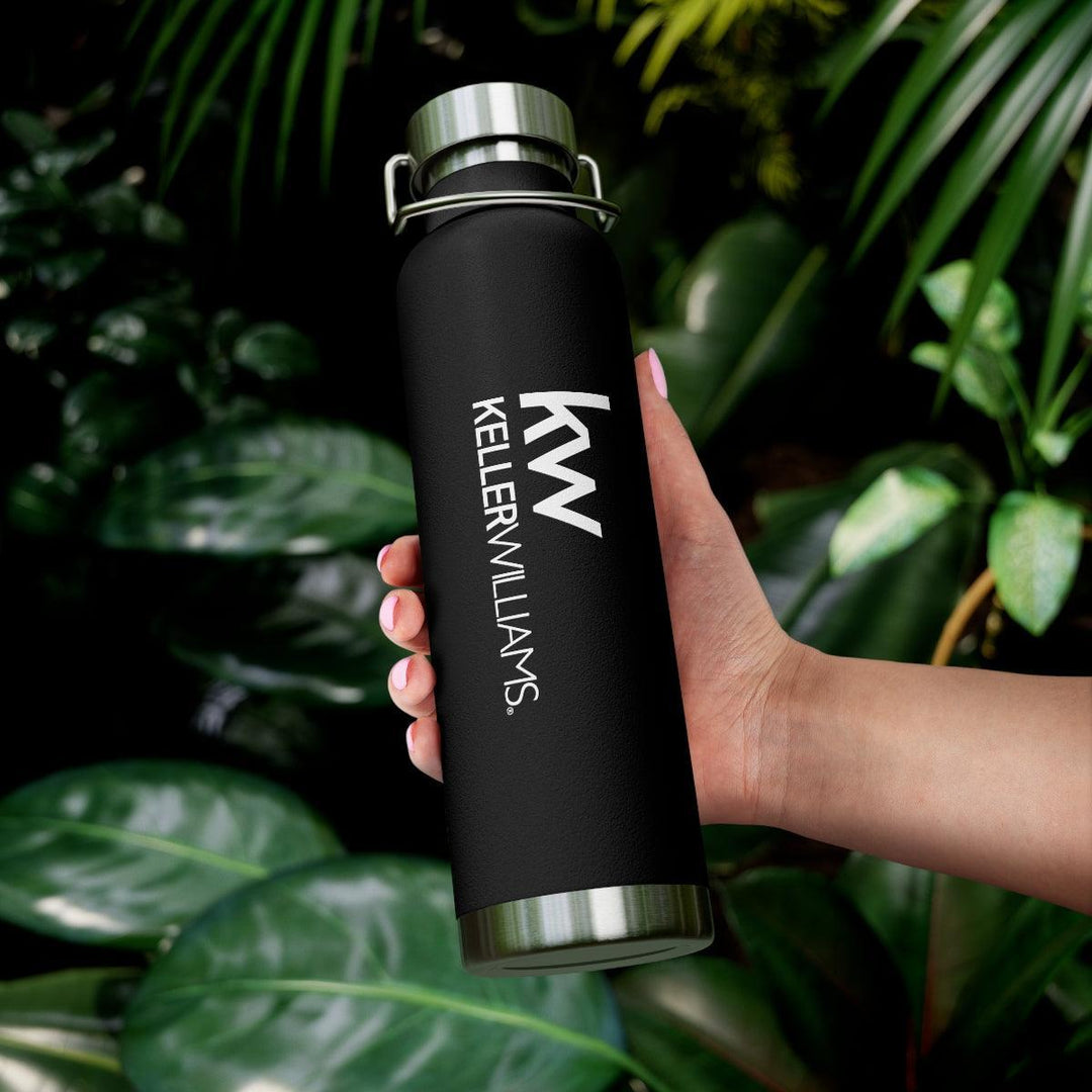 Keller Williams KW-Copper Vacuum Insulated Bottle, 22oz 