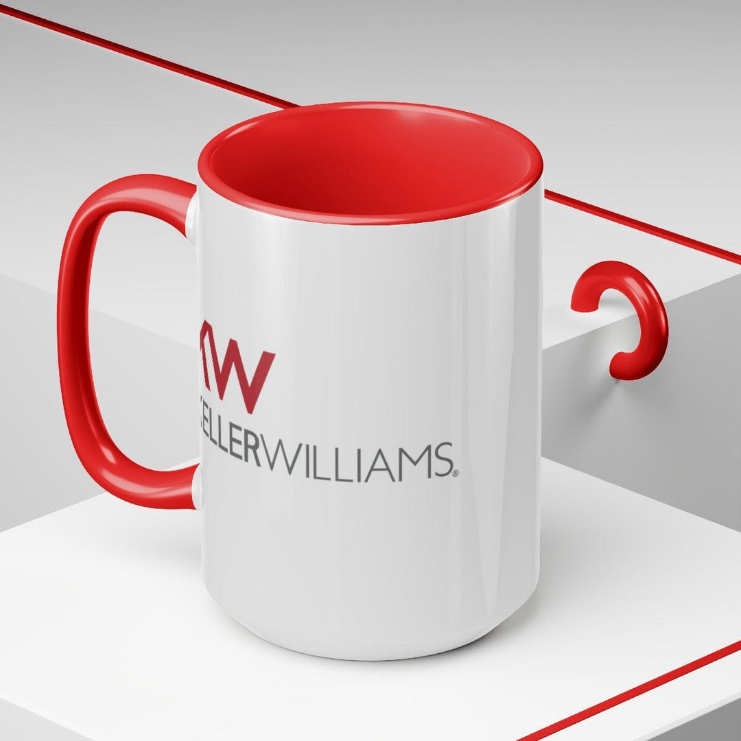 Keller Williams Two-Tone Coffee Mugs, 15oz 