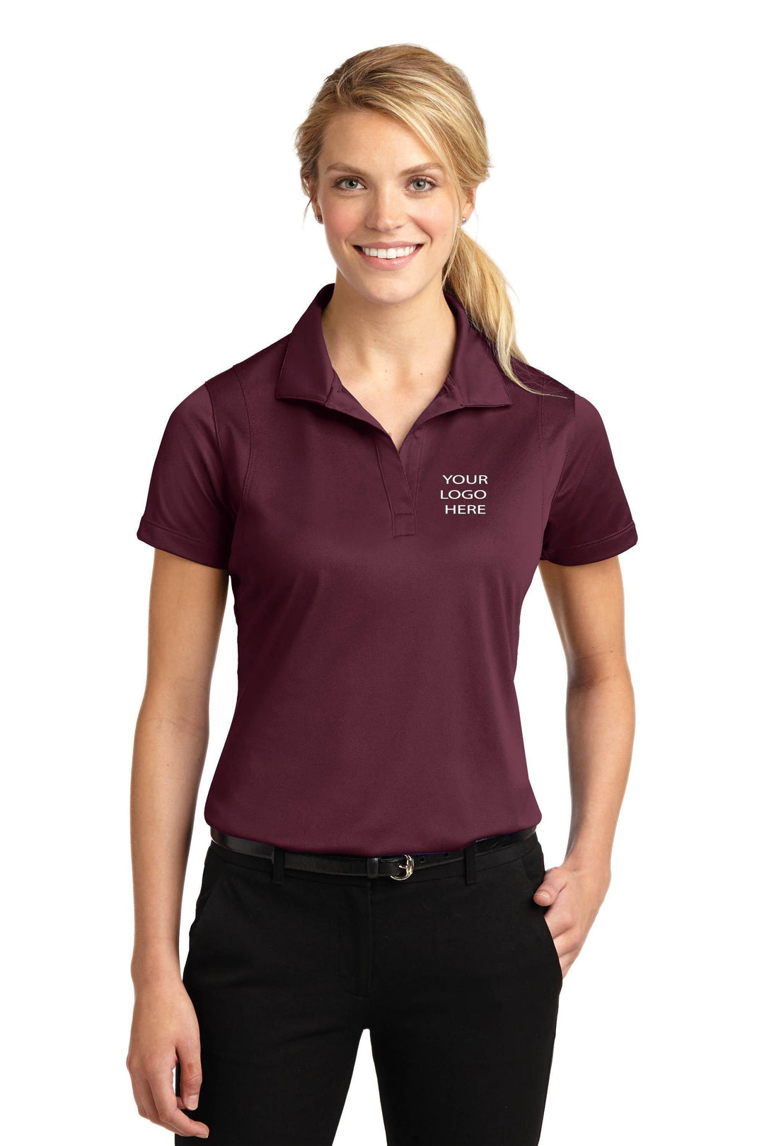 Ladies Micropique Polo