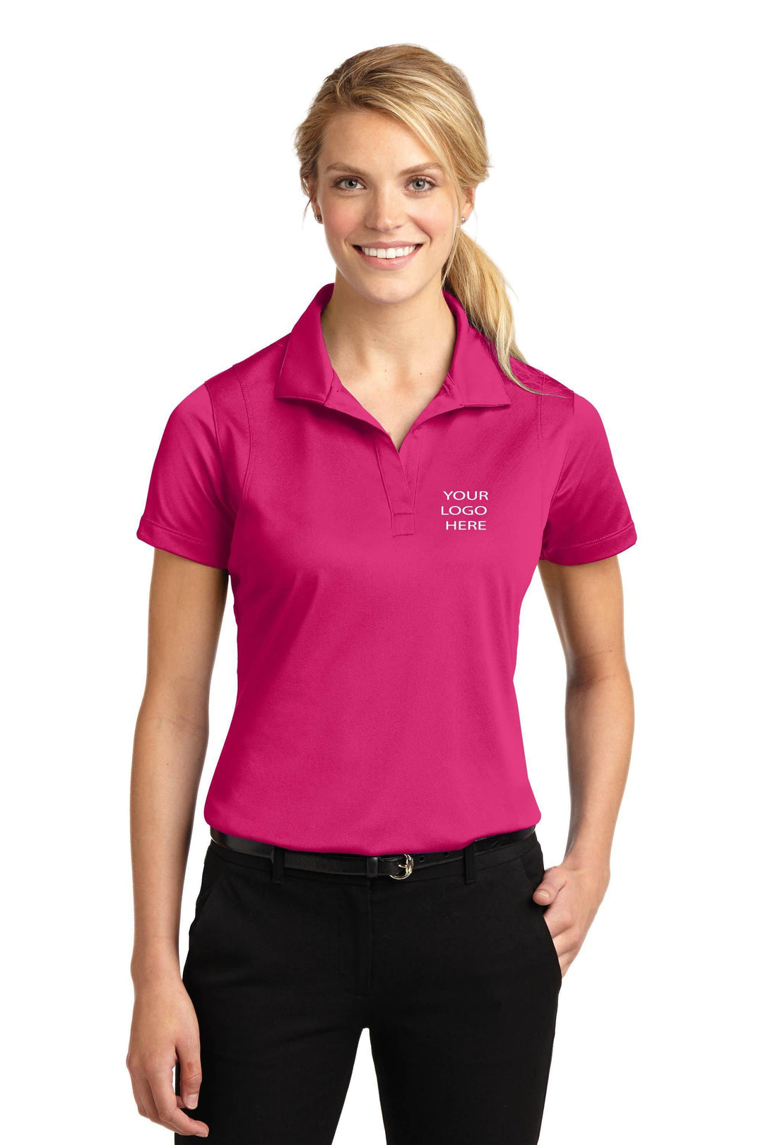 Ladies Micropique Polo