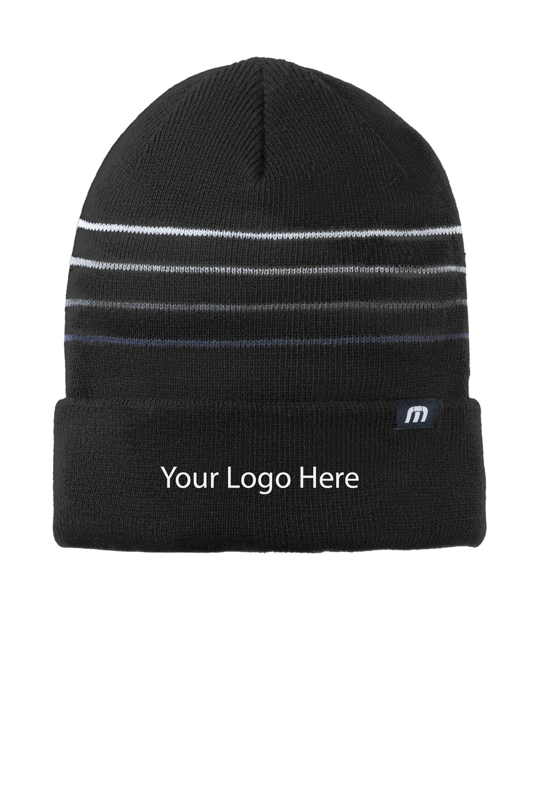 Keller Williams KW-SMTM1MY393 TravisMathew Striped Cuffed Beanie 