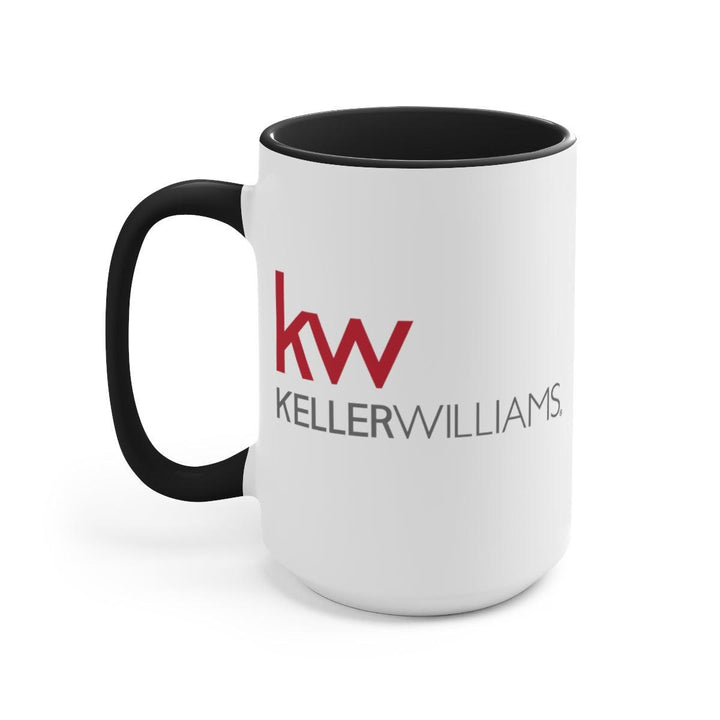 Keller Williams Two-Tone Coffee Mugs, 15oz 