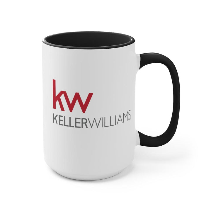 Keller Williams Two-Tone Coffee Mugs, 15oz 