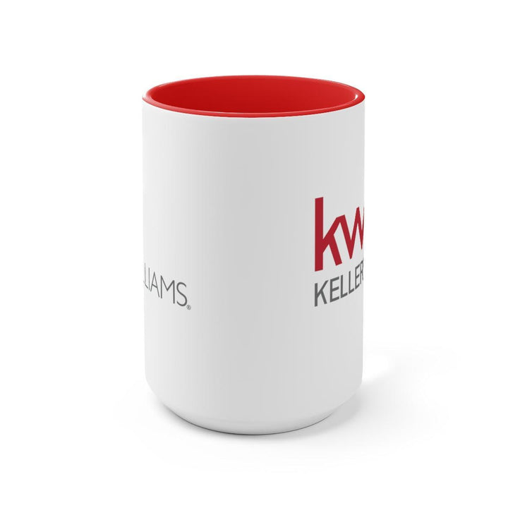 Keller Williams Two-Tone Coffee Mugs, 15oz 