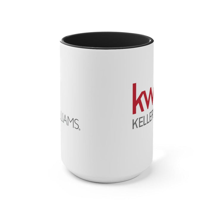 Keller Williams Two-Tone Coffee Mugs, 15oz 