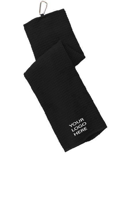 Keller Williams SMTW60 Microfiber Tri-Fold Waffle Weave Golf Towel 